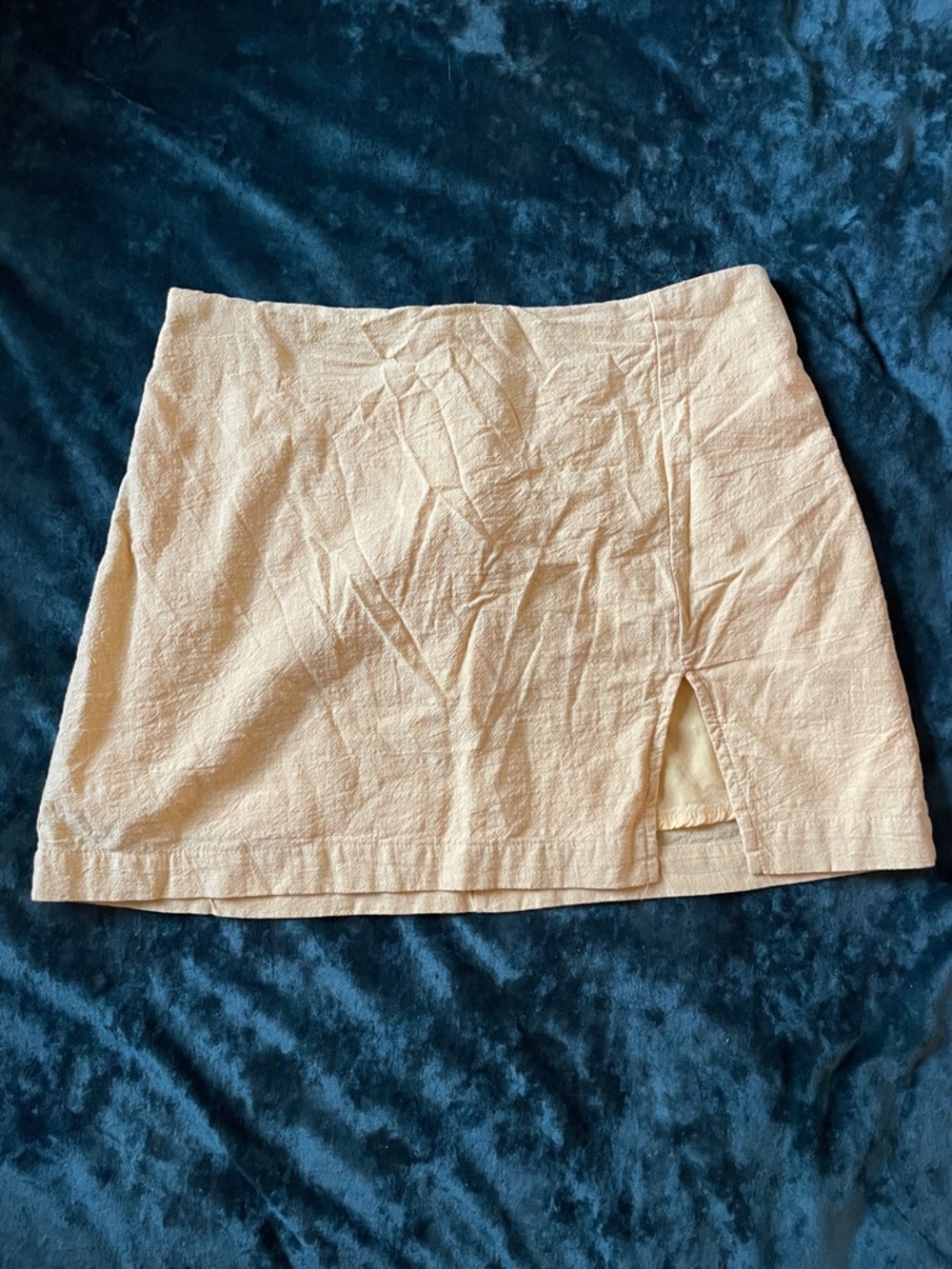 Mure+grand  yellow mini skirt